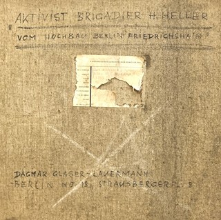 Glaser Lauermann Dagmar - Aktivist brigadier H. Heller