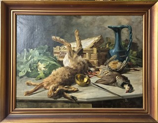 Savorgnani Carlo - Zátiší se zajícem