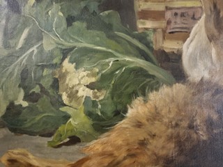 Savorgnani Carlo - Zátiší se zajícem