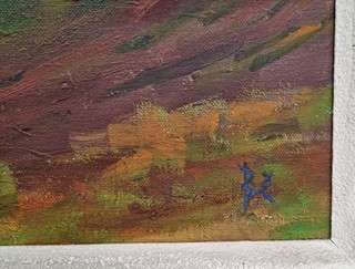 Bačovský Pavel - Krajina ve svahu