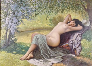 Havlata Karel - Akt pod vrbou