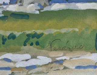 Nesázal Josef - Mraky nad vesničkou