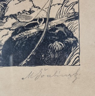 Švabinský Max - Diana - cyklus Rajská sonáta