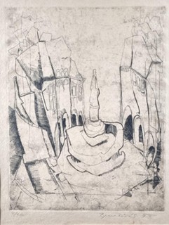 Náměstí s kašnou