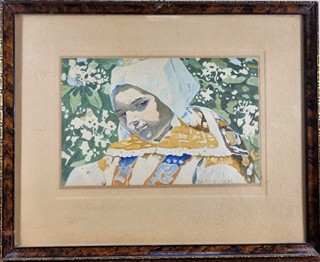 nesignováno - Dívča z Velké