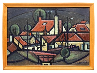 Velecký Jaromír - Domky v Bystrci