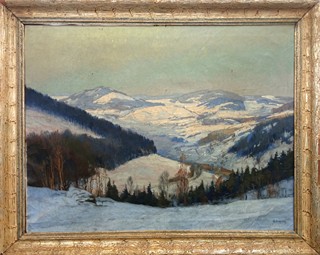 Berghauer Gottlieb (Bohumil Horyna) - Zima v horách