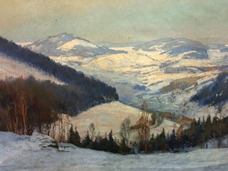 Berghauer Gottlieb (Bohumil Horyna) - Zima v horách