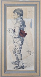 Schwaiger Hanuš - Chlapec s baretem