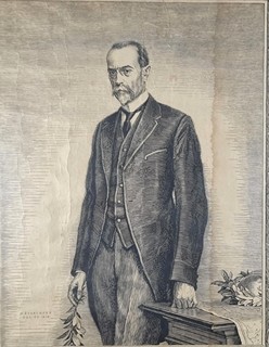 Švabinský Max - T. G. Masaryk - první president republiky Československé