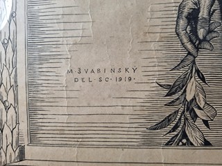 Švabinský Max - T. G. Masaryk - první president republiky Československé