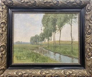 Mathauser Jaroslav - Břízy u potoka