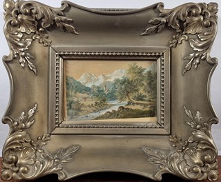 nesignováno - Horské údolí