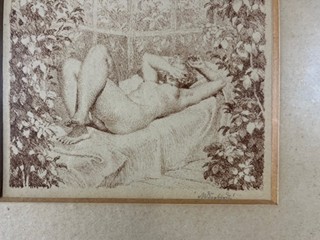 Švabinský Max - Akt v zahradě II.