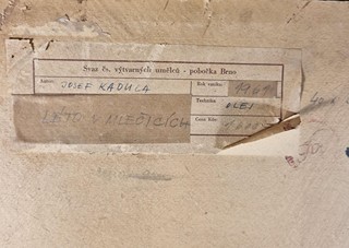 Kadula Josef - Léto v Mlečicích