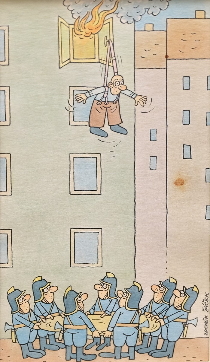 Zdeněk Žáček (1938) - Hasiči v akci