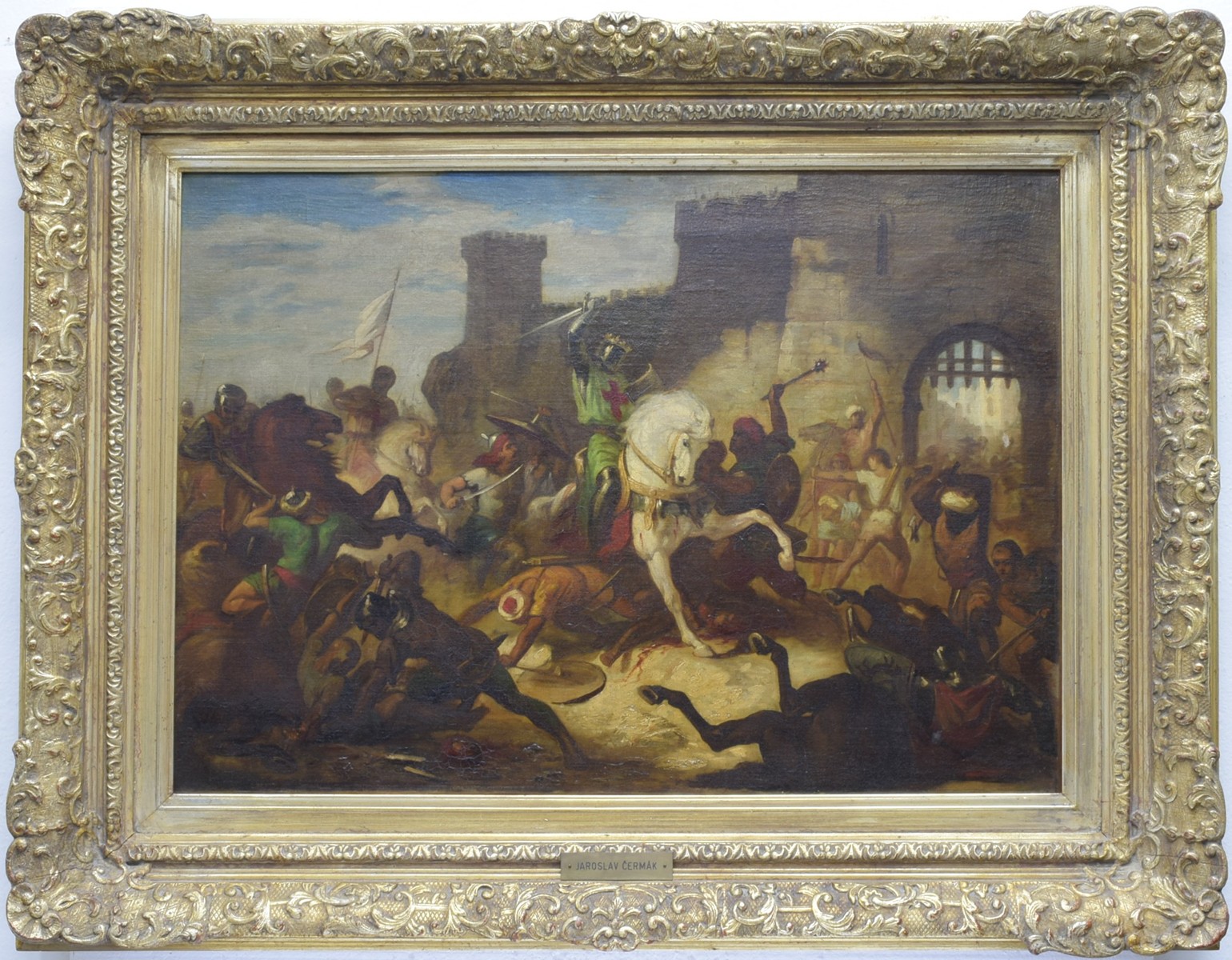 ČERMÁK Jaroslav (1831-1877): Dobytí Cařihradu.