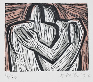 VÁLOVÁ Květa (1922-1998): V objetí.