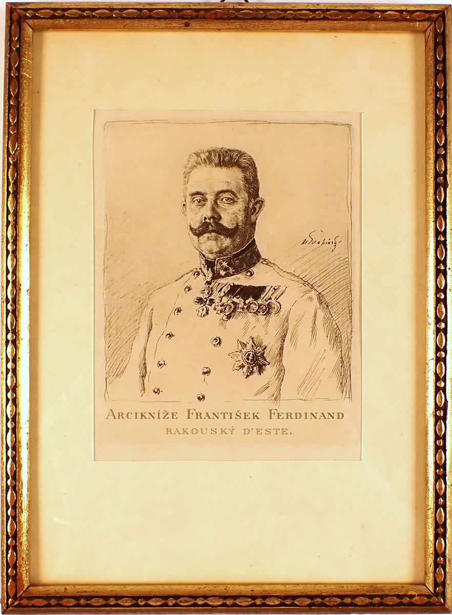 Max Švabinský (1873 - 1962) - Ferdinand d´Este