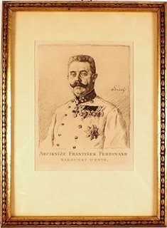 Max Švabinský (1873 - 1962) - Ferdinand d´Este