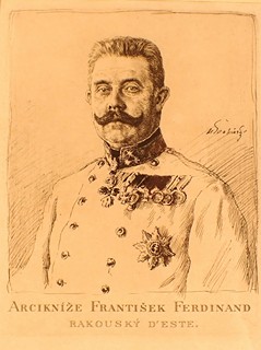 Max Švabinský (1873 - 1962) - Ferdinand d´Este