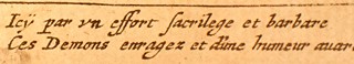 Jacques Callot (1592 - 1635) - Zničení kláštera