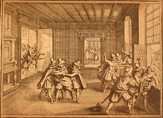 Matthäus Merian (1595 - 1650) - Defenestrace, Praha