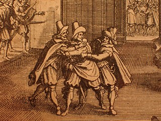 Matthäus Merian (1595 - 1650) - Defenestrace, Praha