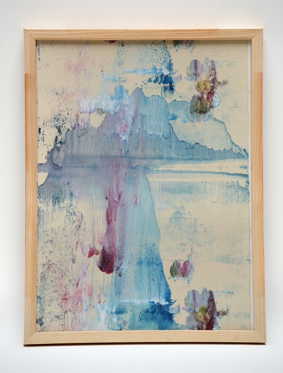 Patrik Hábl (1975) - MOUNTAIN WITH WATERFALL