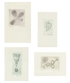 Hana Storchová (1936 – 2024) - Konvolut 4 grafik
