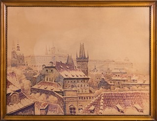 Josef Bino (1881 – 1947) - Pražské panorama