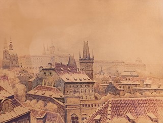 Josef Bino (1881 – 1947) - Pražské panorama