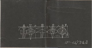 František Peterka (1920 – 2007) - Bibliofilie s devíti grafikami "Cyklus tanečnic"