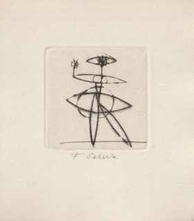 František Peterka (1920 – 2007) - Bibliofilie s devíti grafikami "Cyklus tanečnic"