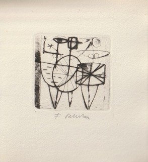 František Peterka (1920 – 2007) - Bibliofilie s devíti grafikami "Cyklus tanečnic"