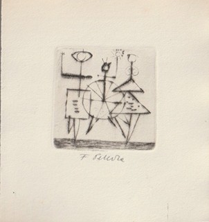 František Peterka (1920 – 2007) - Bibliofilie s devíti grafikami "Cyklus tanečnic"