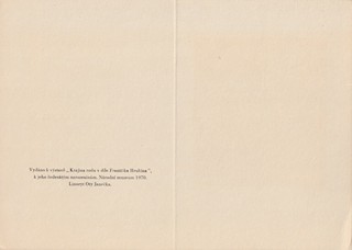František Hrubín (1910 – 1971) - Pozvánka na výstavu Františka Hrubína ze roku 1970
