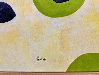 Ota Janeček (1919 - 1996) - Japan Stone Garden 1981 I Velký formát I Vystavované dílo, zařazené v soupisu děl Oty Janečka pod číslem 2014 I K dílu přiložen certifikát pravosti od syna autora Ing. Tomáše Janečka.
