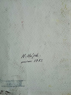 Miloslav Hájek (1927-2010) - Konvolut dvou abstraktních děl