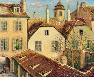 Alois (Lecoque) Kohout (1891 - 1981) - Dům U Censorů v Praze na Starém Městě