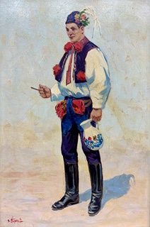 Vladimír Štěpánek (1906 - 1991) - Konvolut tří folklorních děl I Velký formát