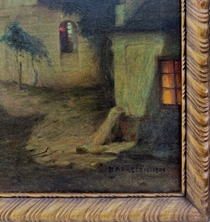 Bohumil Mareček (1884 - 1962) - Venkovské nokturno 1908