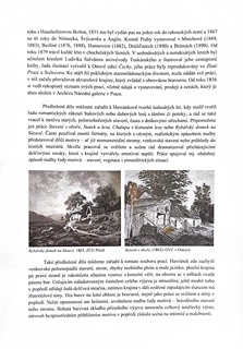 Bedřich Havránek (1821 - 1899) - Staré stavení I K dílu přiložen odborný posudek od PhDr. Naděždy Blažíčkové - Horové a PhDr. Šárky Leubnerové.