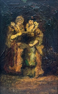 Adolphe Monticelli (1824 - 1886) - Dámy v jantarovém světle