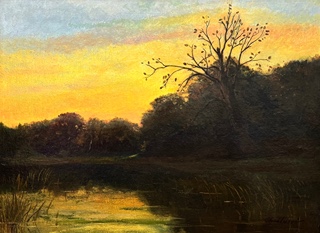 Antonín Chittussi (1847 - 1891) - Fontainebleau (Dílo zařazeno do výstavy „Antonín Chittussi a Barbizonská škola“ Trutnov 2026) I Velký formát
