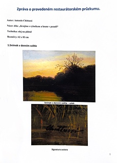 Antonín Chittussi (1847 - 1891) - Fontainebleau (Dílo zařazeno do výstavy „Antonín Chittussi a Barbizonská škola“ Trutnov 2026) I Velký formát