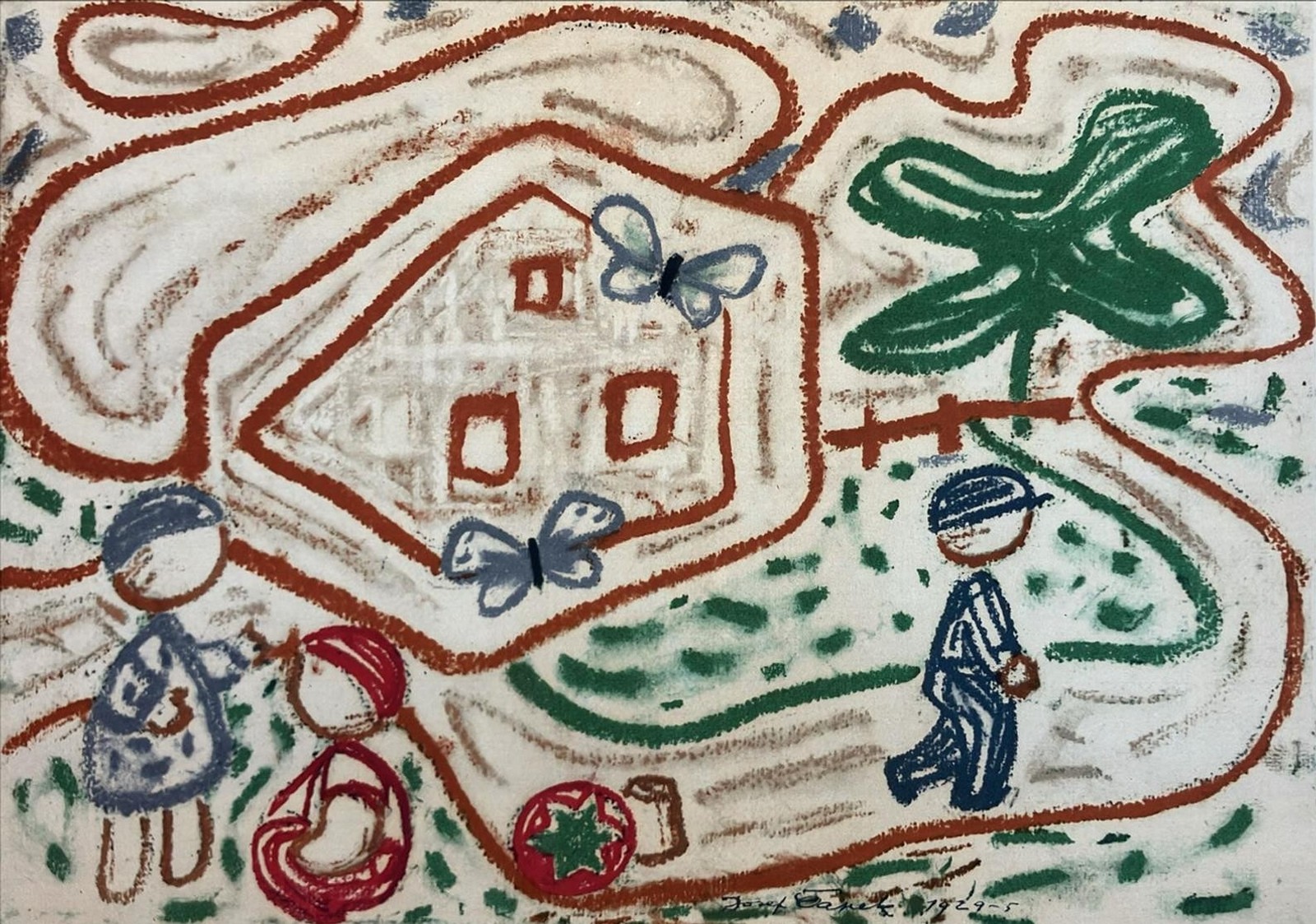 Josef Čapek (1887 - 1945) - Děti s motýli