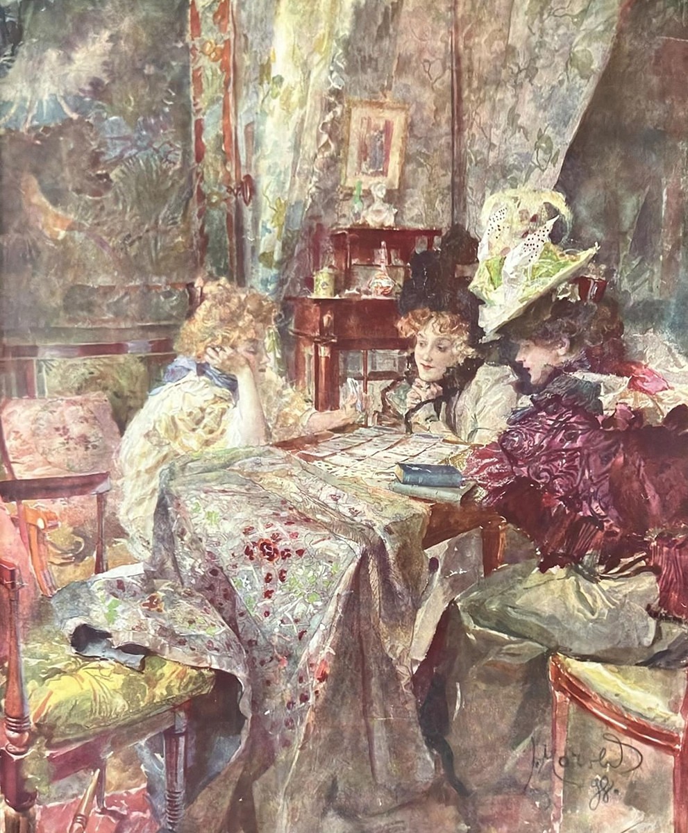 Luděk Marold (1865 - 1898) - Vykládání karet