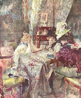 Luděk Marold (1865 - 1898) - Vykládání karet