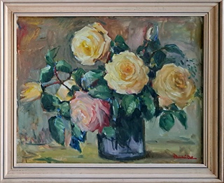 František Bukáček (1910 - 1988) - Kytice Růží